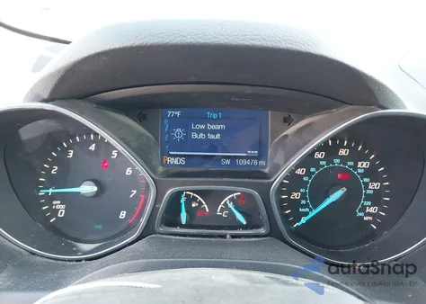 2014 Ford Escape S z USA, uszkodzony, nr VIN 1FMCU0F70EUC67897